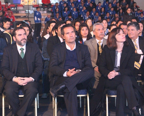 Director Nacional del Senadis junto a la Ministra del Deporte y autoridades de la rama