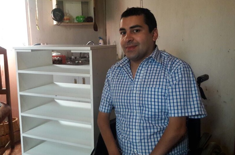 Juan Lagos Palacios es parte del proyecto Tránsito a la Vida Independiente financiado por Senadis