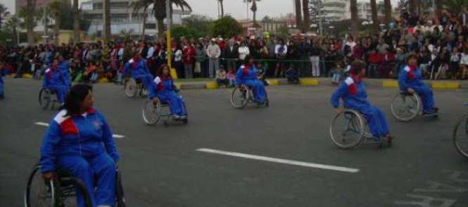 Deportistas de Club Social y Deportivo de Personas con Discapacidad Unión Pacífico de Arica.