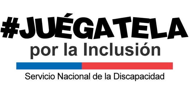 Logo de la campaña juégatela  por la inclusión