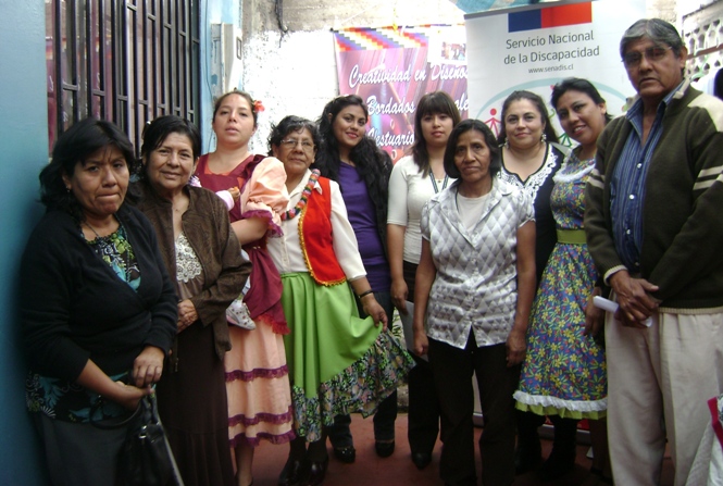 Las profesionales de la Dirección Regional de Arica y Parinacota en la clausura del proyecto.
