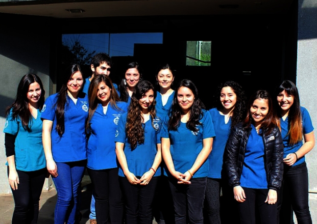 Alumnas del Voluntariado de la Universidad Arturo Prat.