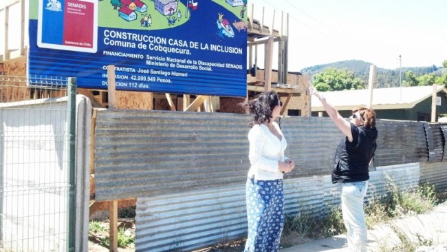 Directora Regional visita las obras de la futura Casa de la InclusiÃ³n