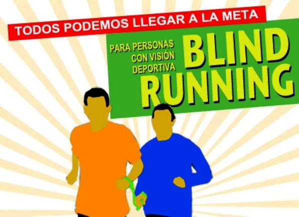 Afiche de la cuarta corrida Blind Running