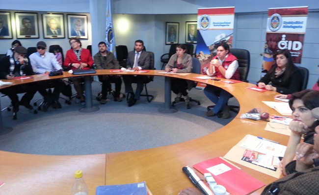 Senadis Antofagasta promueve inclusión social en el II Consejo de la Discapacidad