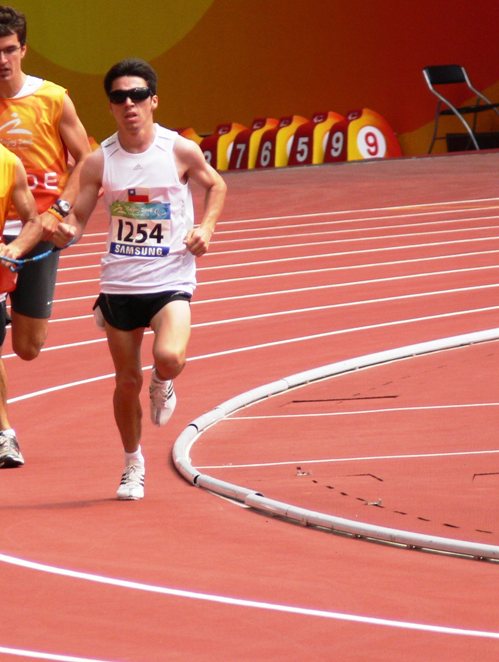 Cristian Valenzuela, atleta chileno que obtuvo medalla de oro en los Juegos Paralímpicos 2012 en Londres.