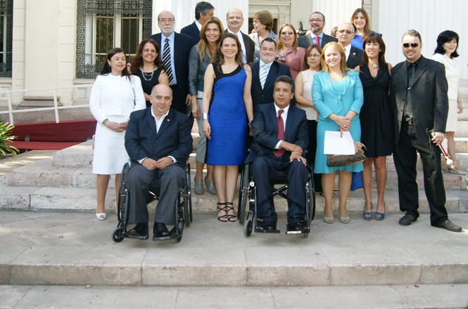 Autoridades e integrantes del Comité para la Eliminación de todas las formas de Discriminación contra las Personas con Discapacidad