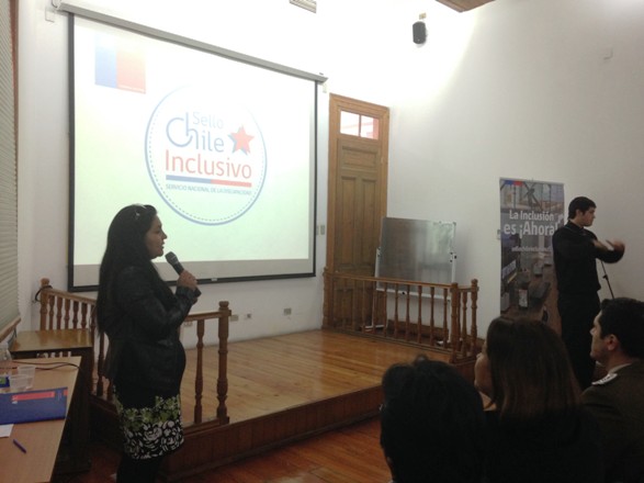 Directora Regional presenta el Sello Chile Inclusivo 2014
