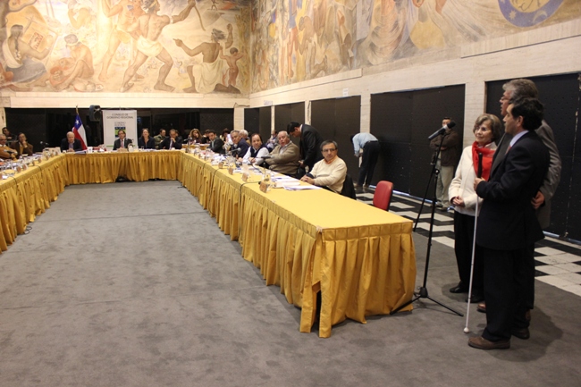 Reunión del Consejo Regional del Biobío.
