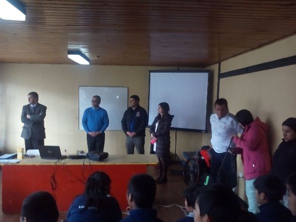 En Lonquimay se realiza Taller de deporte Inclusivo