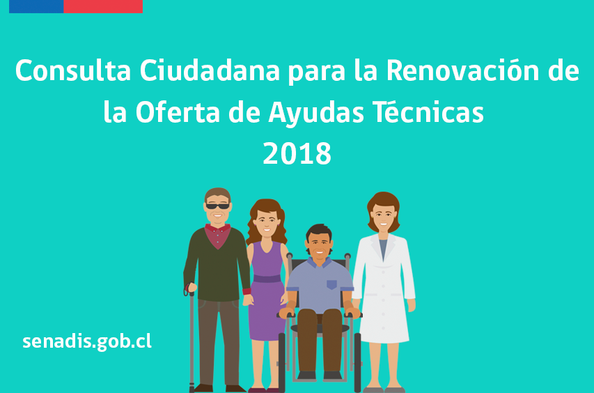 Consulta Ciudadana sobre renovación de la oferta de Ayudas Técnicas 2018
