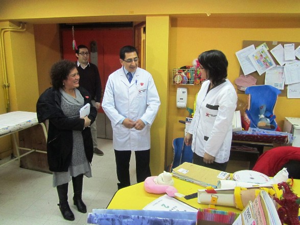 Directora Regional visita Instituto Teletón Temuco