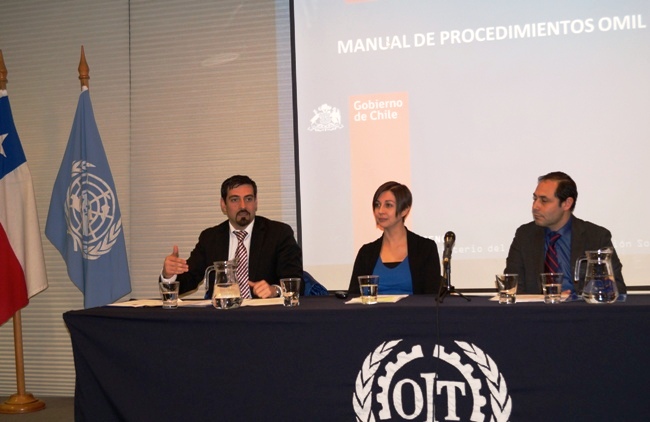Director Nacional del Senadis durante la inauguración de la mesa de expertos en la OIT.