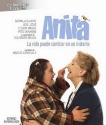 Afiche de la película, Anita.