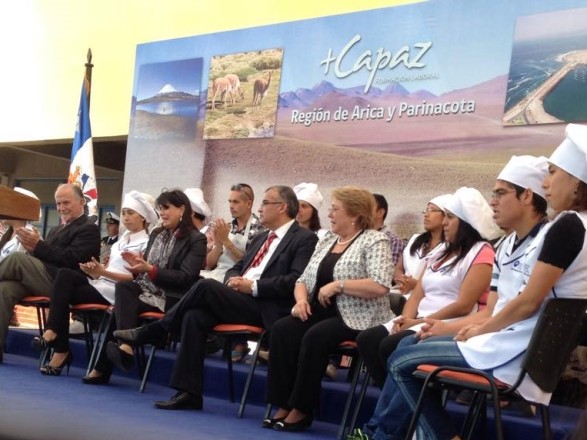 En Arica Presidenta de la República realiza lanzamiento de Programa Más Capaz