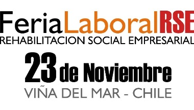Afiche de la Feria Laboral que indica fecha de realización 23 de noviembre.