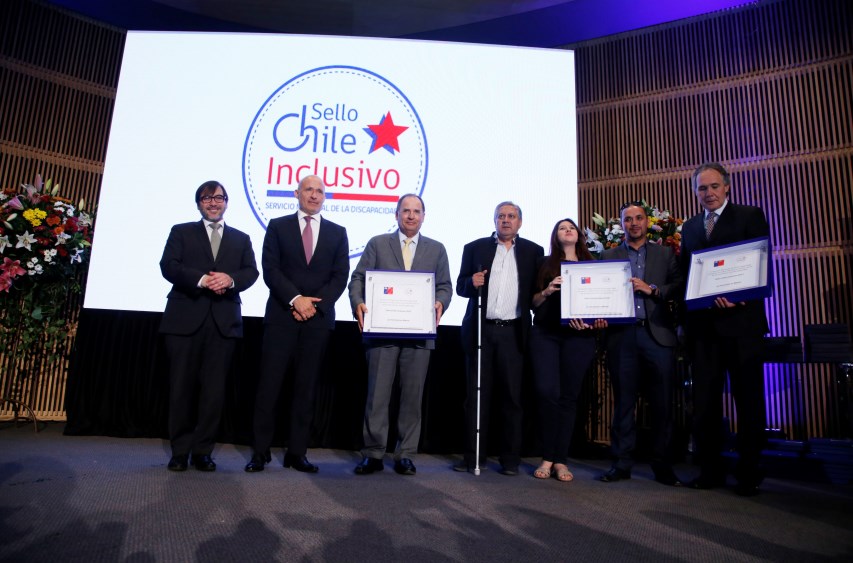 Ceremonia de premiación Sello Chile Inclusivo 2017