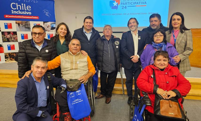 En Concepción Director Nacional de SENADIS presenta Cuenta Pública Participativa 2024