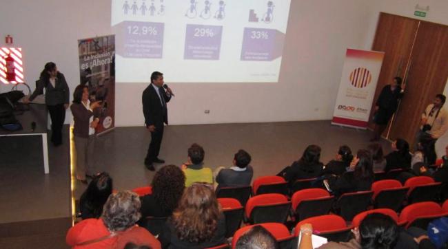 Director Regional presenta el Sello Chile Inclusivo 2014