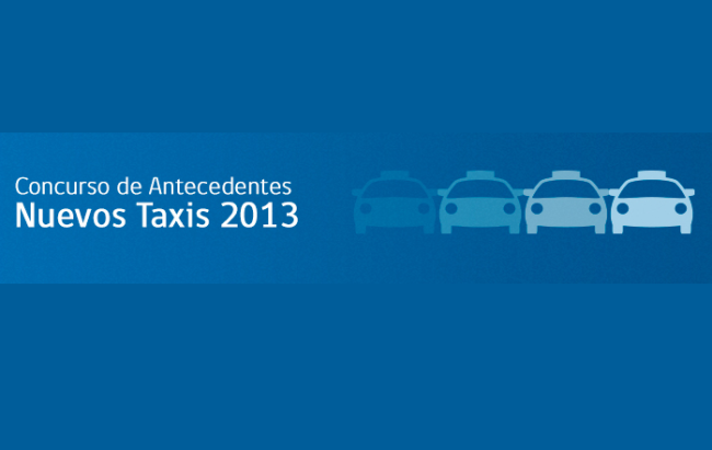 Concurso de Antecedentes para la Inscripción de Nuevos Taxis en la región Metropolitana.