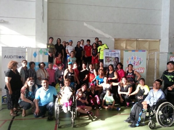 Senadis Antofagasta participa en Segunda Jornada de Fitness Inclusivo