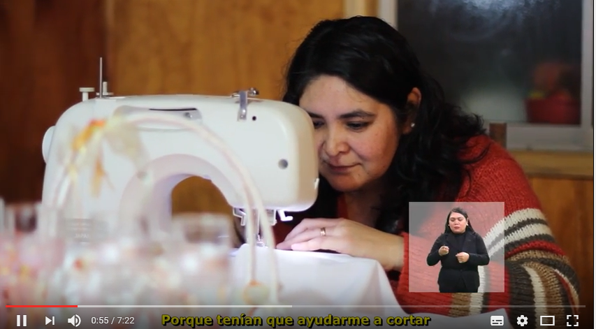 Testimonios de emprendedoras con discapacidad de la región de la Araucanía
