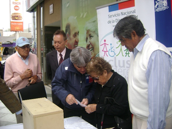 Autoridades promueven Voto Inclusivo en Arica