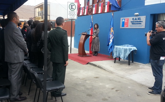 En Arica autoridades inauguran Centro de Atención a Víctimas de Delitos Violentos