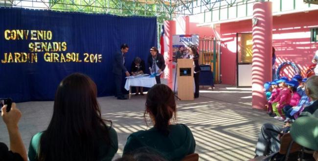 En Antofagasta Senadis, Junji e Integra realizan lanzamiento de Convenio de Primera Infancia