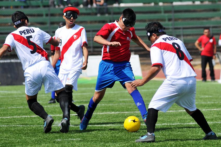 Copa América Fútbol Ciego: Chile vence a Perú en su segundo duelo