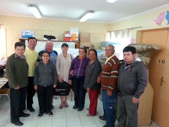 Directora Regional junto a integrantes de la Unión Comunal de Copiapó