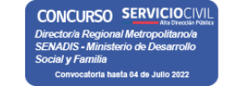 Concurso ADP Director/a Regional Metropolitano/a Servicio Nacional de la Discapacidad