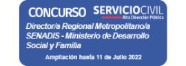 Concurso ADP Director/a Regional Metropolitano/a Servicio Nacional de la Discapacidad