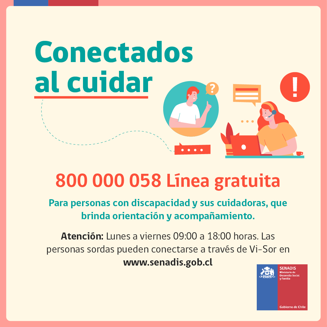 Línea 800 Conectados al Cuidar