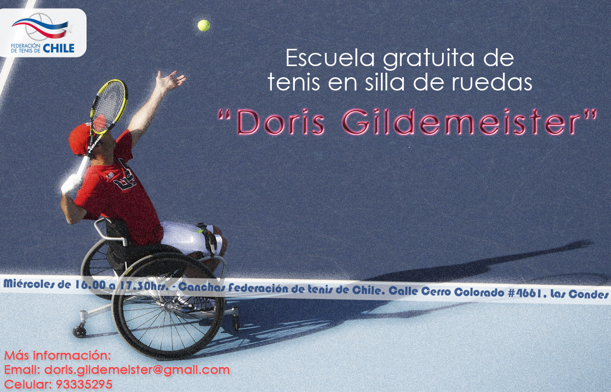 Afiche Escuela de Tenis