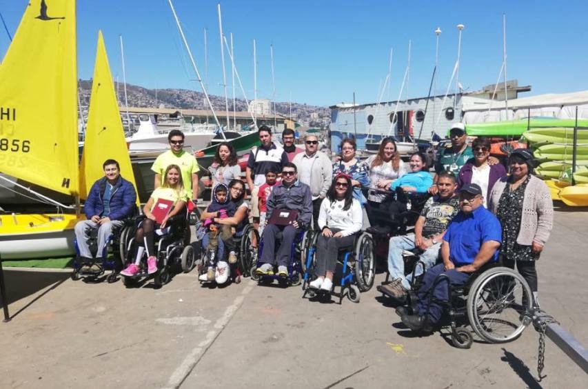 En Valparaíso se constituye la Fundación Club de Deportes Náuticos Inclusivos de Chile