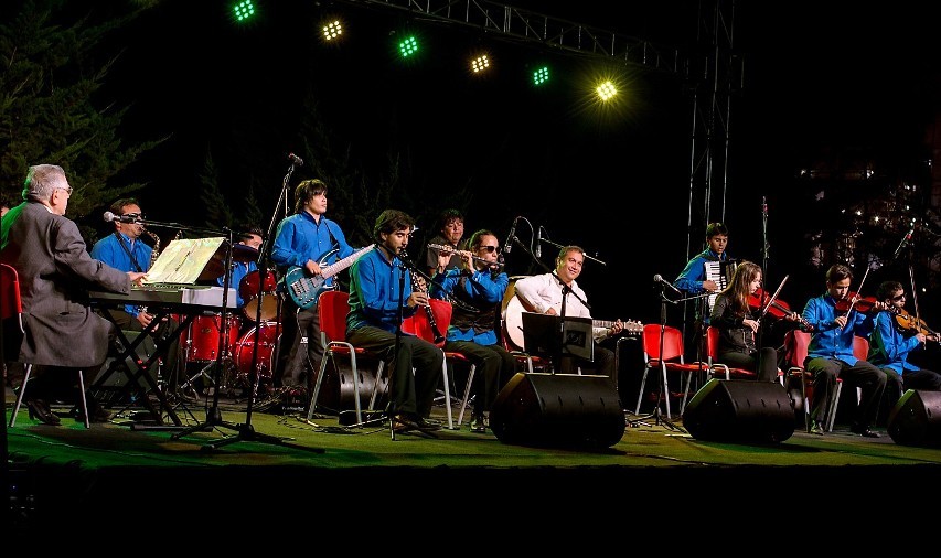 Presentación de la Orquesta Nacional de Ciegos de Chile, ONACC.