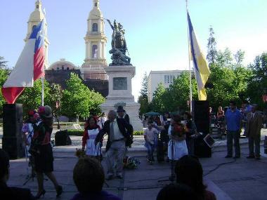 Grupo artístico participa en la celebración del Día Nacional de la Discapacidad en Rancagua