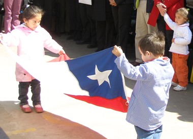 Fotografía corresponde a Jardín Infantil Bambi, donde se desarrolló un proyecto de integración del Senadis.