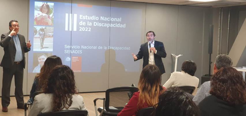 III Estudio Nacional de la Discapacidad de Senadis establece que el 19,1% de la población adulta presenta discapacidad en la región Metropolitana