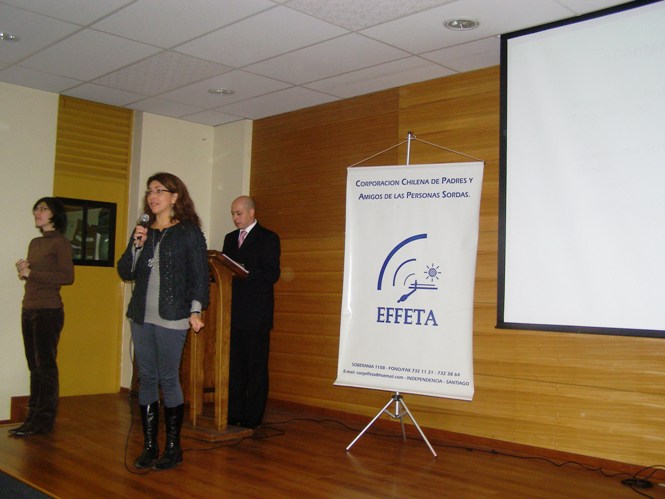 Soledad Narbona expone en la jornada de trabajo