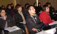 En la fotografía aparecen las personas que asistieron al taller de difusión de bases de concurso F