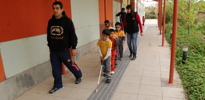 Alumnos de la Escuela Santa Lucía