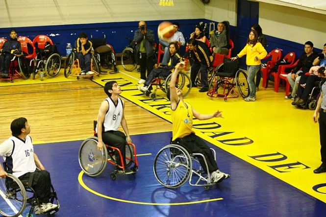 Foto del encuentro deportivo