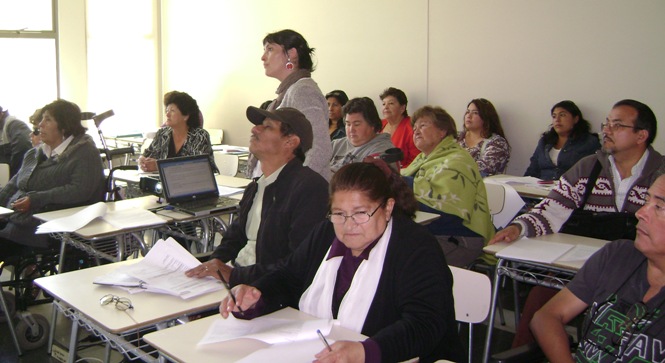 Directora Regional del Senadis Atacama realiza el taller de fondos concursables Senadis 2012
