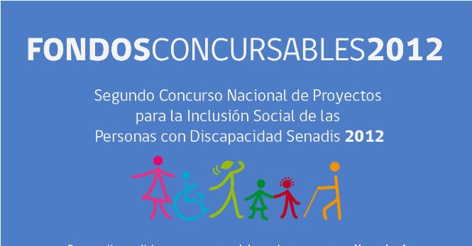 Imagen que indica fecha de cierre de postulación a proyectos Senadis 2012