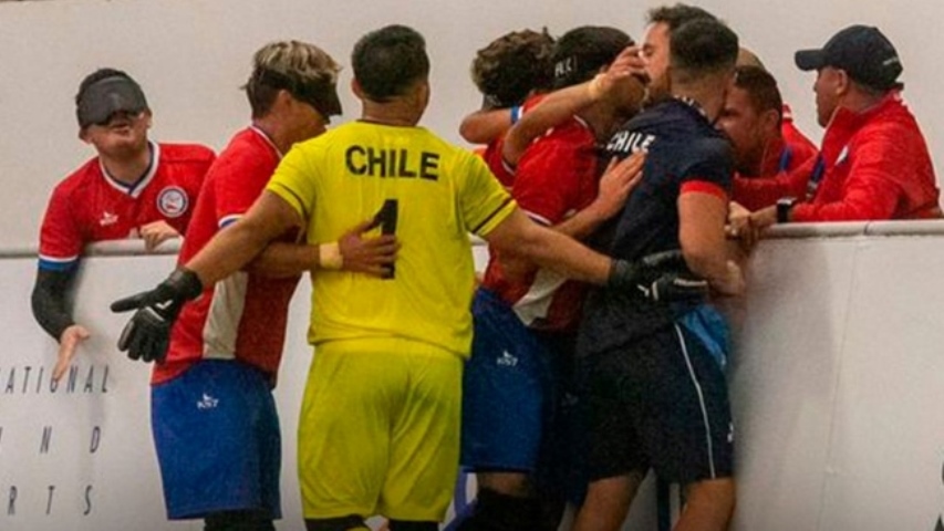  Chile se alzó con el título en la Copa Intercontinental de Fútbol para Ciegos