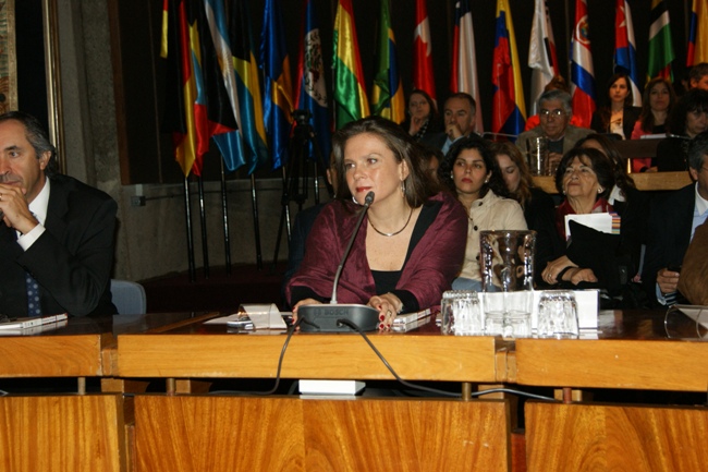 Directora Nacional del Senadis en presentación de estrategia empresarial para la inclusión de personas con discapacidad 