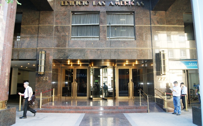 Frontis del edificio donde estarán las oficinas de la Dirección Nacional del Senadis. 