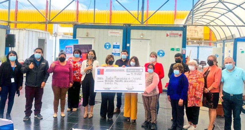 SENADIS financia iniciativa en rehabilitación con base comunitaria a Municipalidad de Chañaral